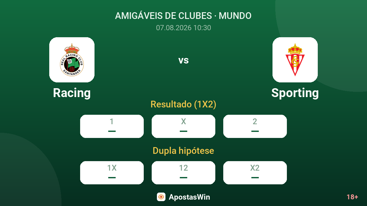 Racing – Sporting — odds