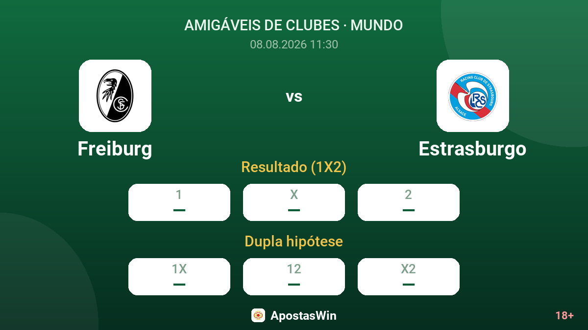 Freiburg – Estrasburgo — odds