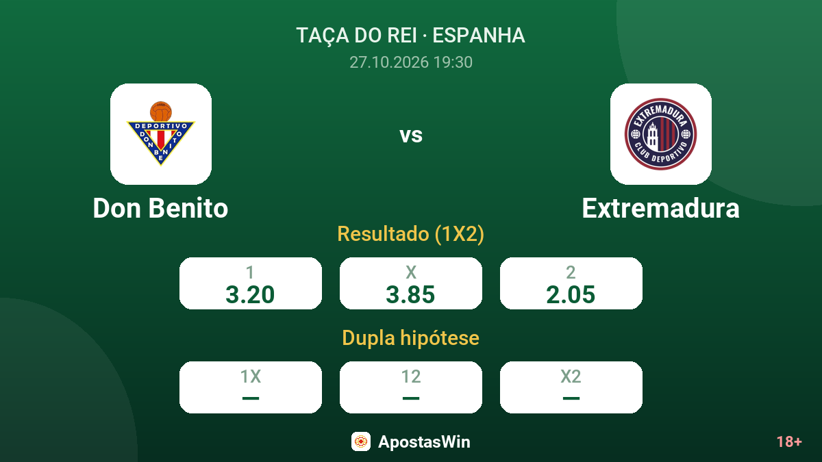 Don Benito – Extremadura — odds