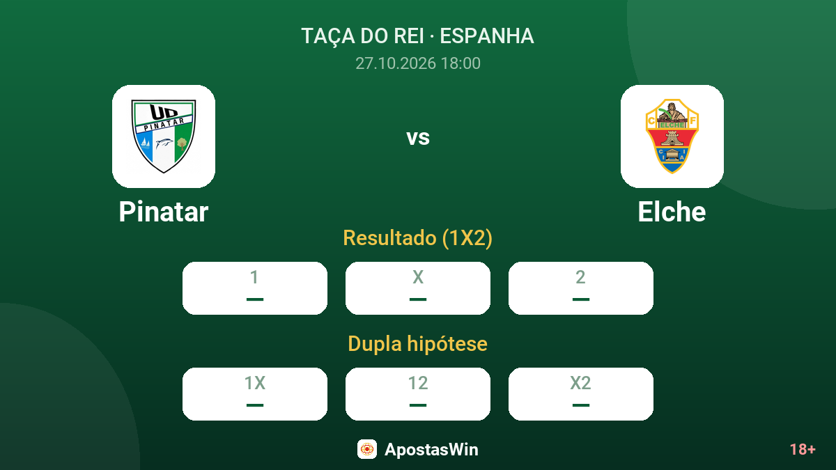 Pinatar – Elche — odds